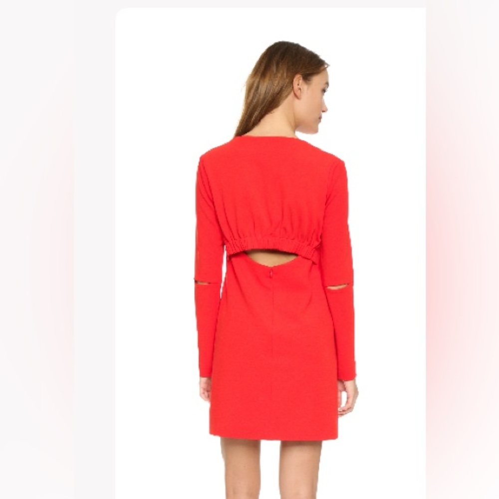 NWOT Tibi Red Dress size 0